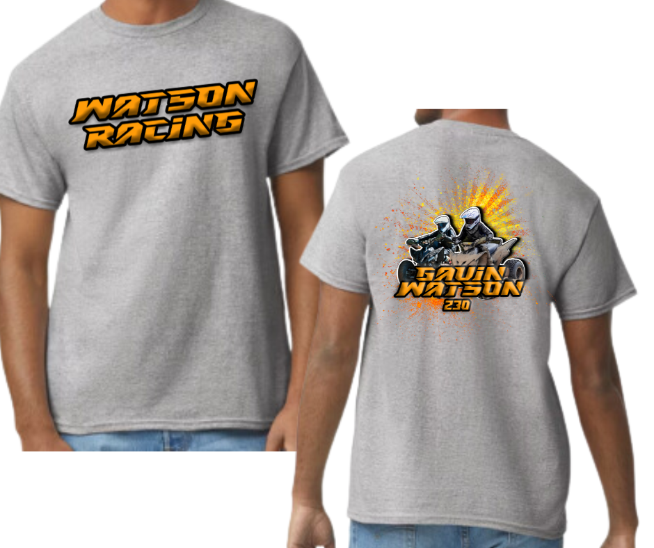 Watson Racing T-Shirt "Orange"