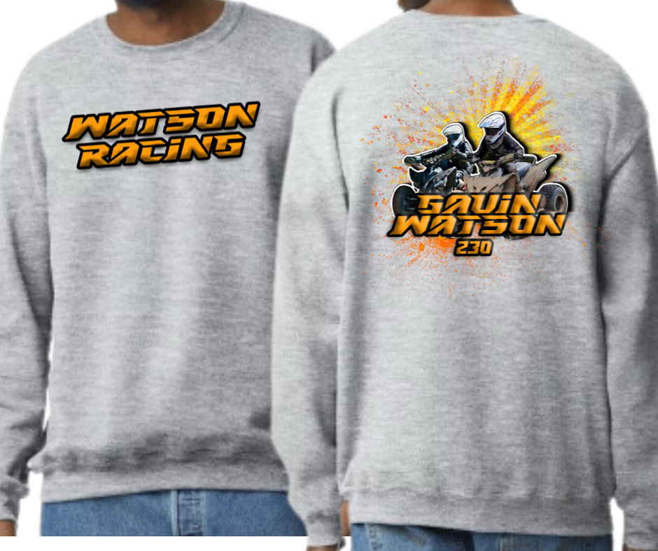 Watson Racing Crewneck "Orange"