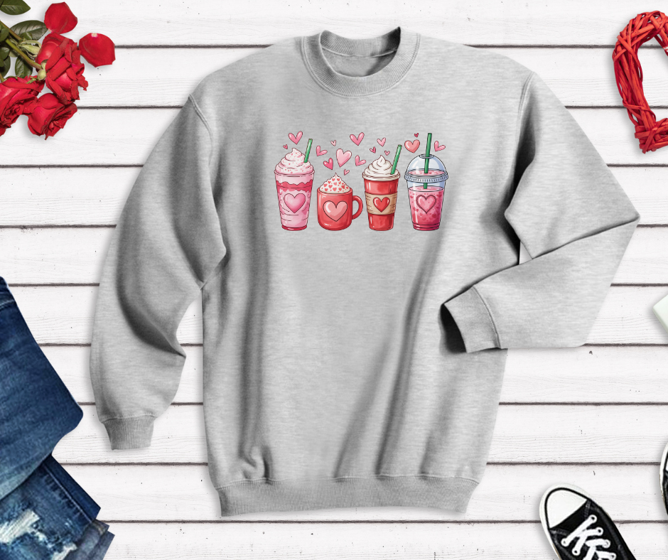 Valentine Coffee & Drinks Design