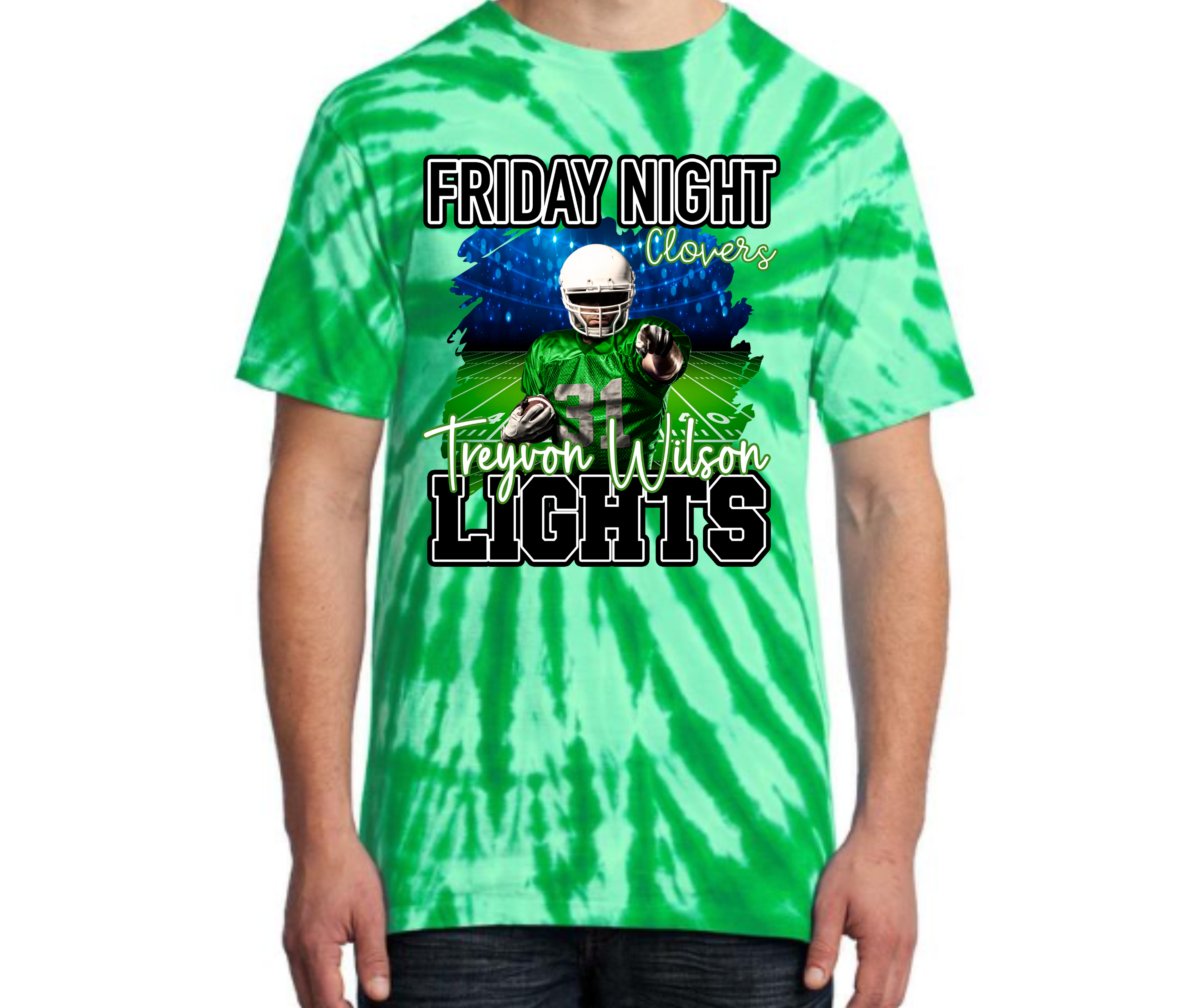Friday Night Lights Football Mock-up Request