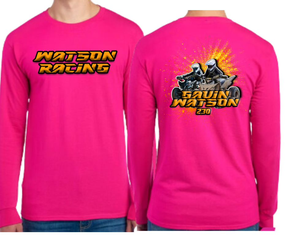 Watson Racing Long Sleeve "Orange"