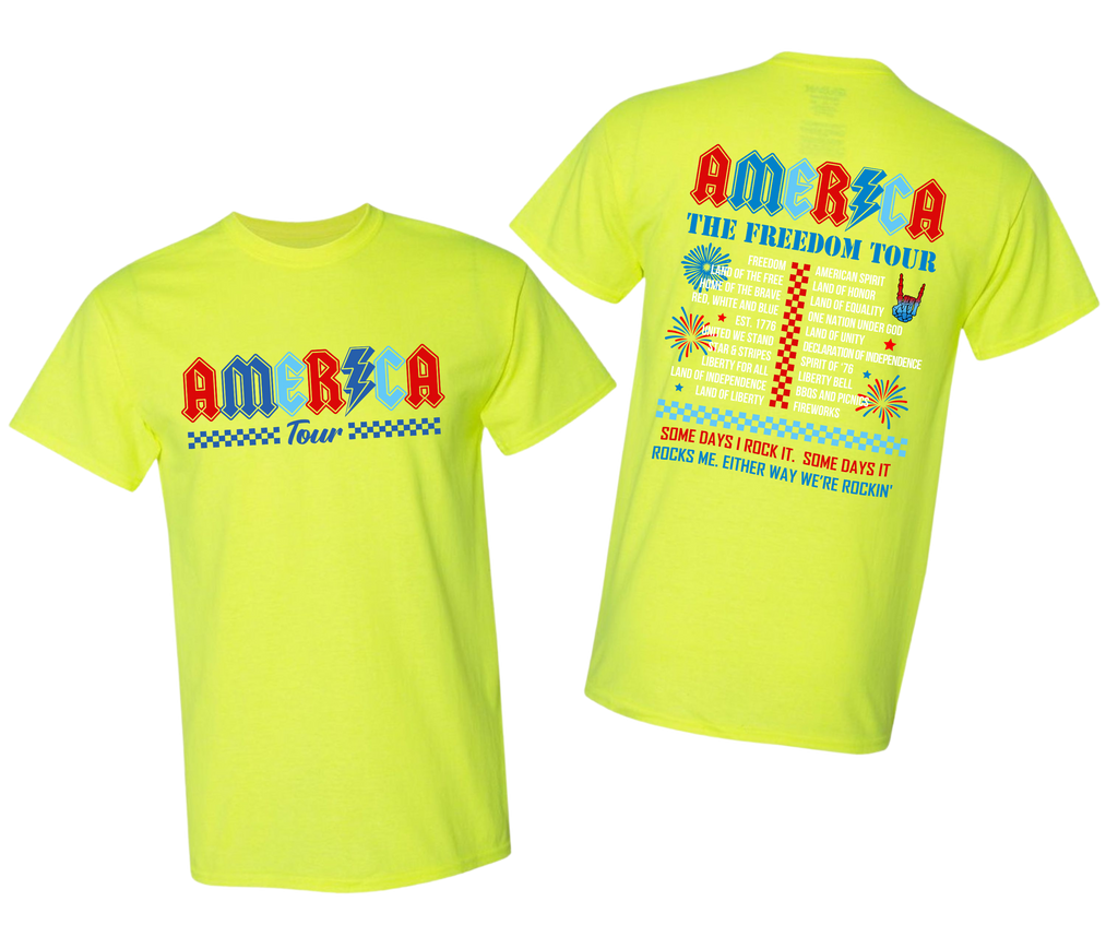 Amer⚡ca Tour T-Shirt - The Freedom Tour