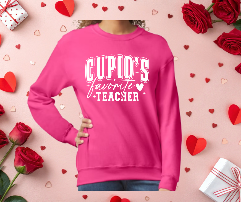 Cupid's Favorite Teacher Ready to Press Print