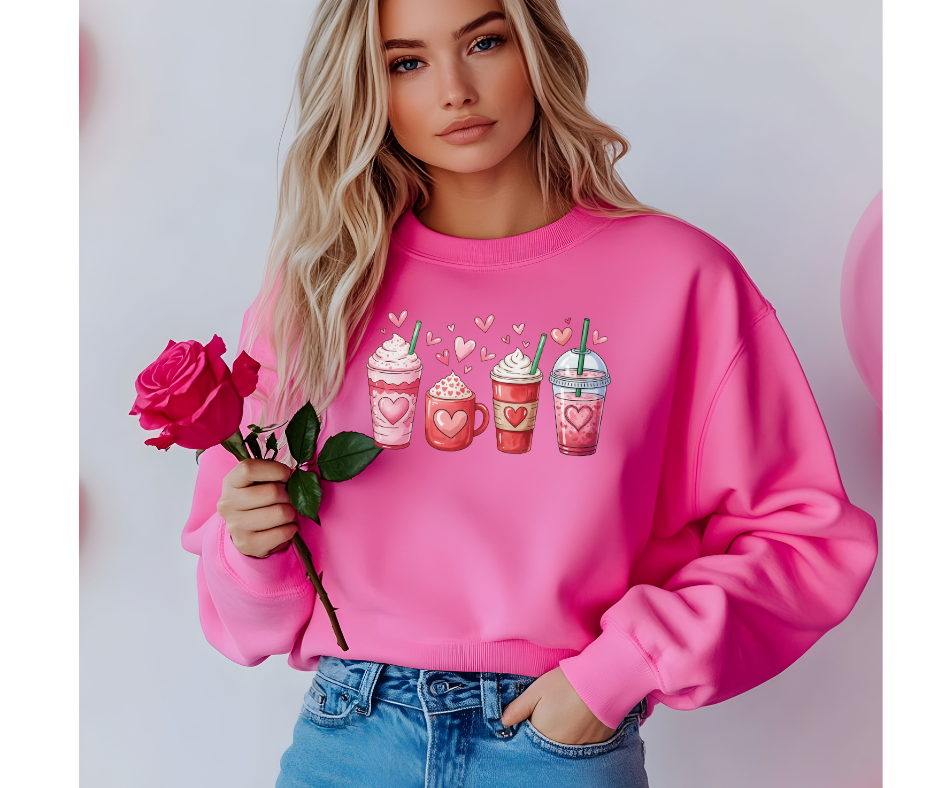 Valentine Coffee & Drinks Design