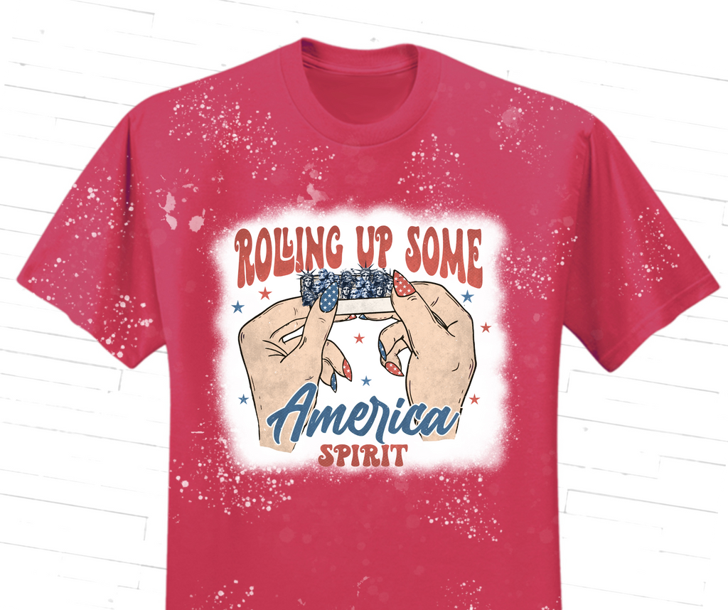 Rolling Up Some America Spirit T-Shirt