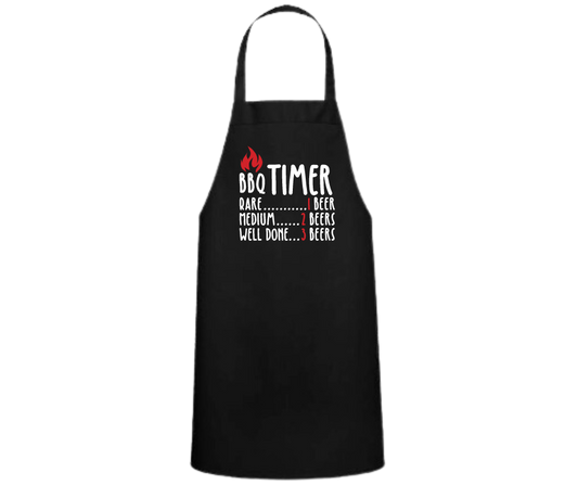 BBQ Timer Father's Day Apron