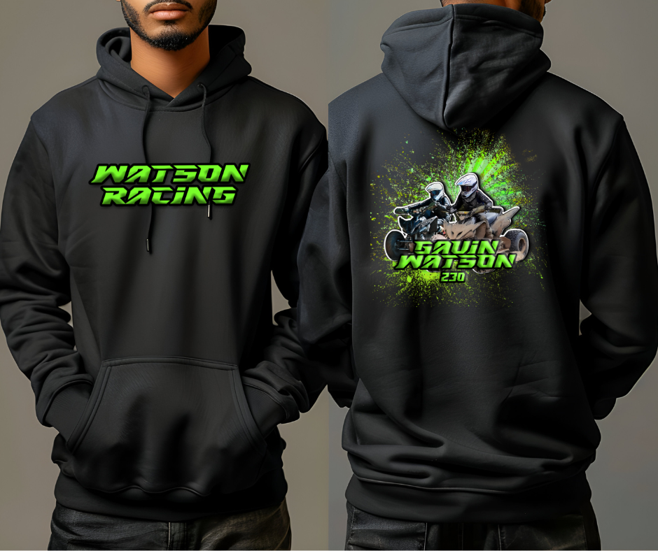 Watson Racing Hoodie Green
