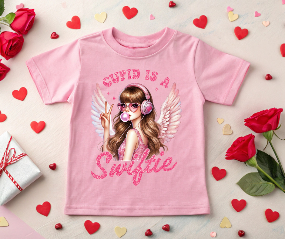 Cupid Is a Swiftie Valentine T-Shirt