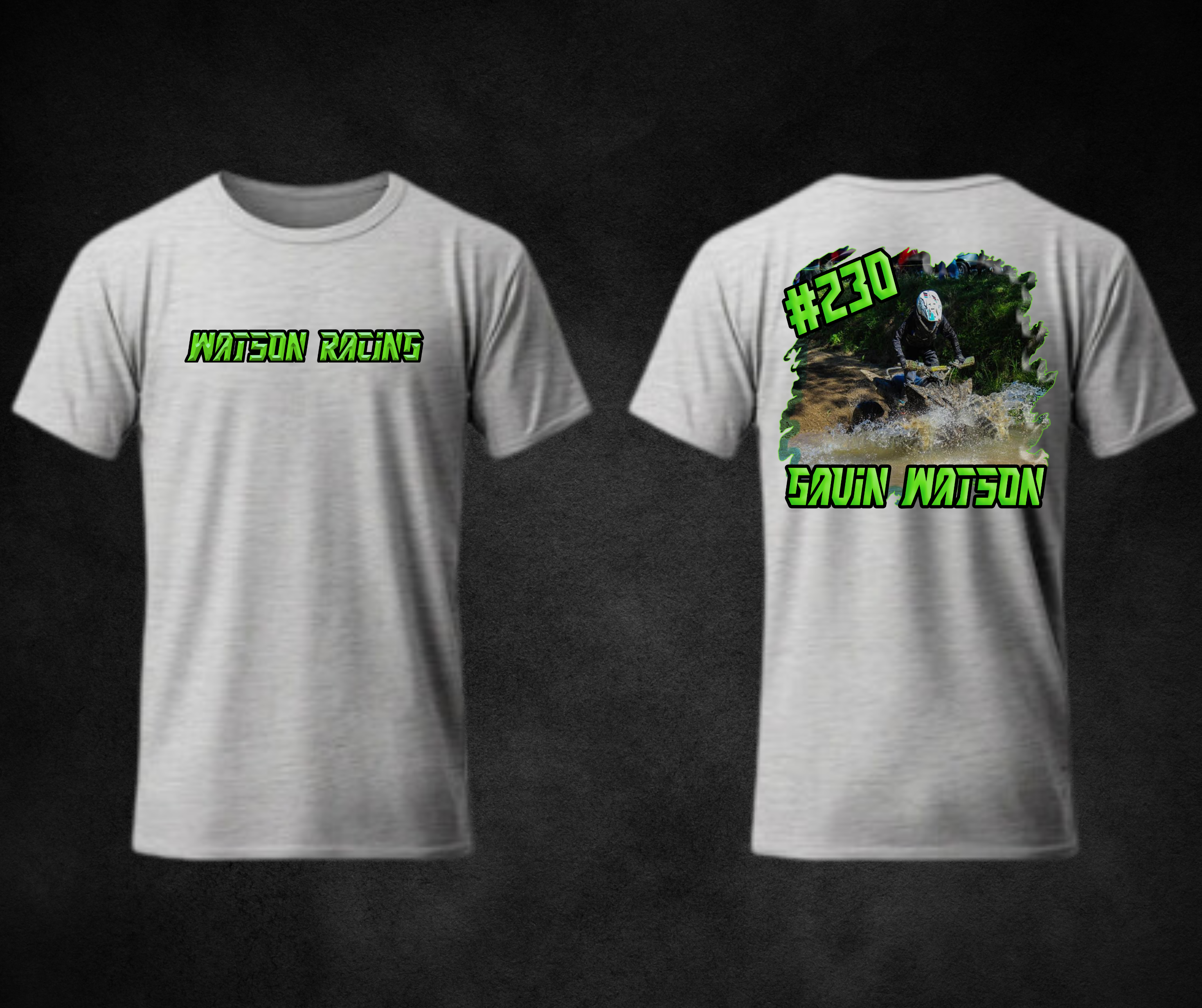 Watson Racing T-Shirt - Gavin Watson #230 Limited Edition