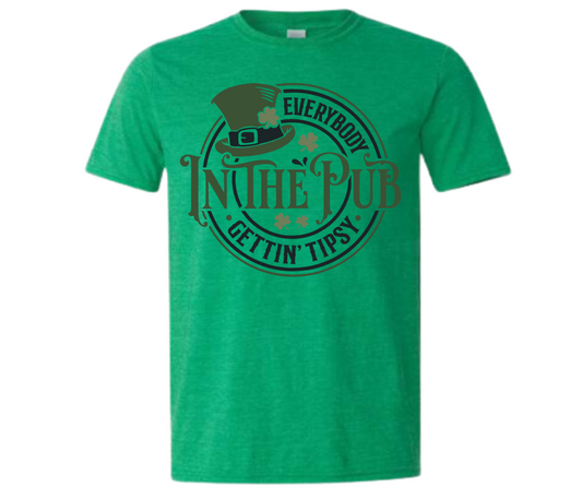 Green Graphic Tees | Irish Green T-Shirt | HellBound Designs