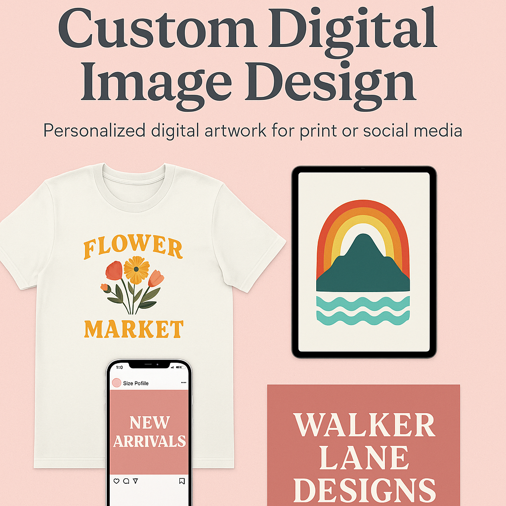 ✨ Custom Digital Image Design – Personalized Digital Artwork for Print or Social Media