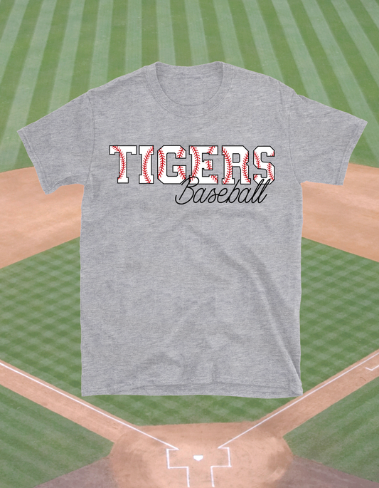 Tigers Baseball Graphic T-Shirt | Classic Stitch Design