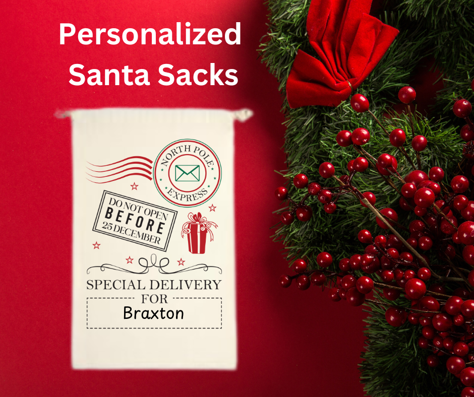 Santa Sacks Personalized