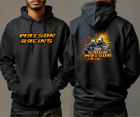 Watson Racing Hoodie in Orange