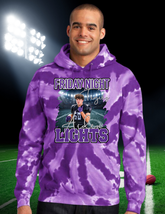 Friday Night Light Tie Dye Hoodies