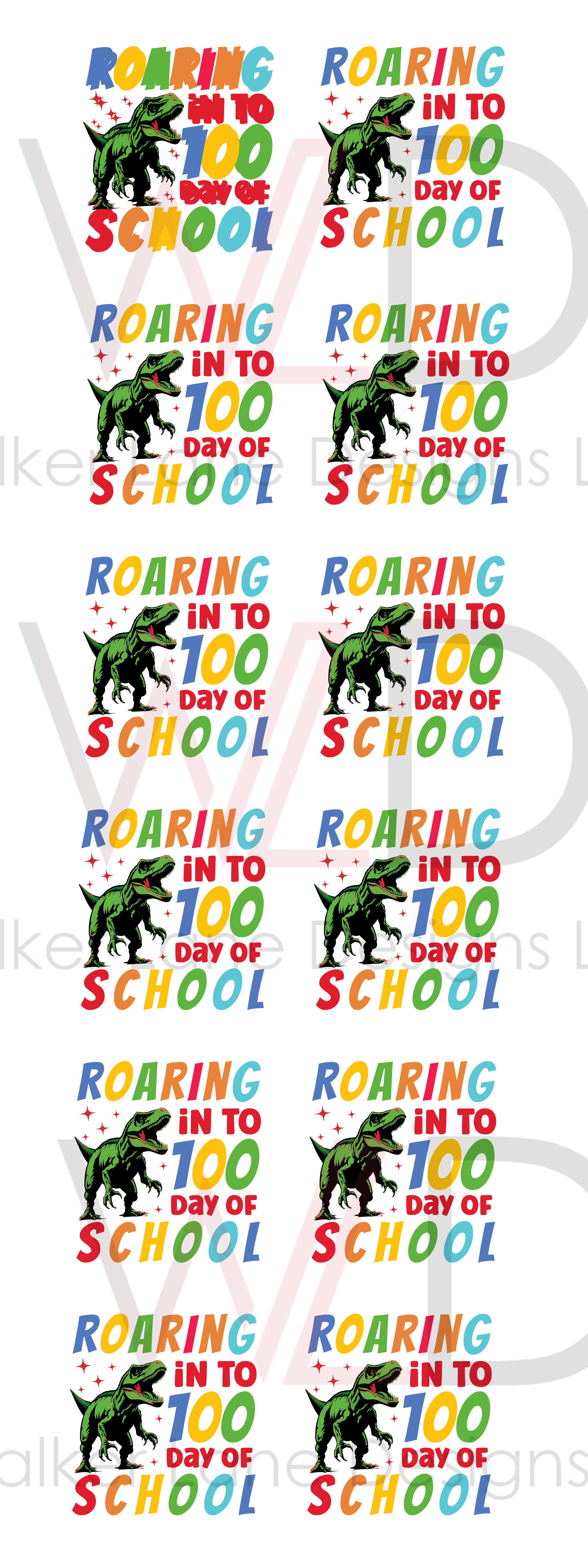 Roaring Into 100 Days of School