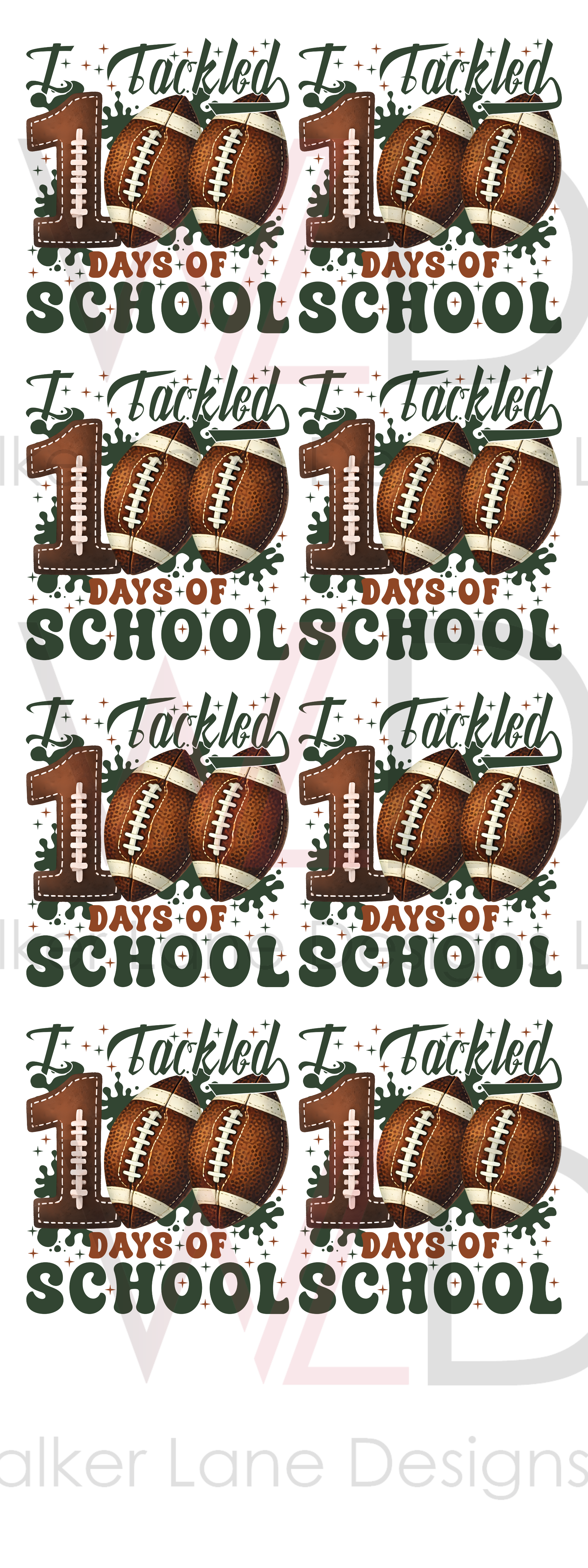 I Tackled 100 Days of School