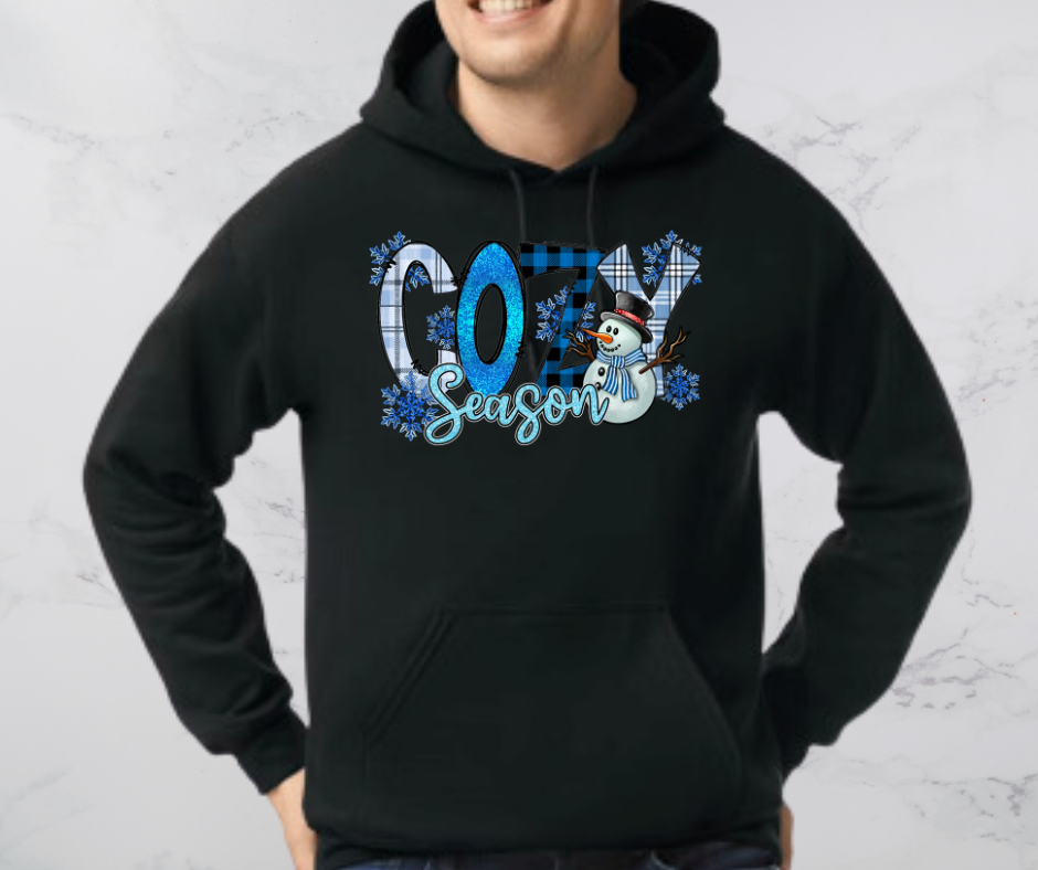 Cozy Season Black Hoodie