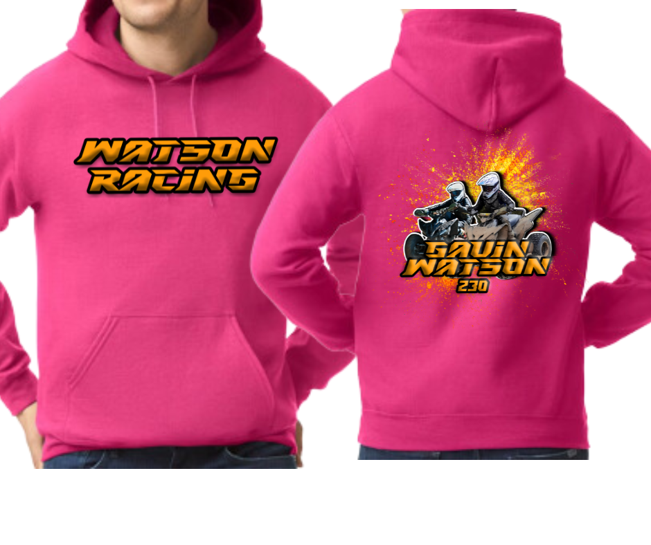 Watson Racing Hoodie in Orange