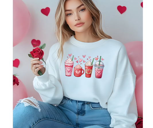 Valentine Coffee & Drinks Design