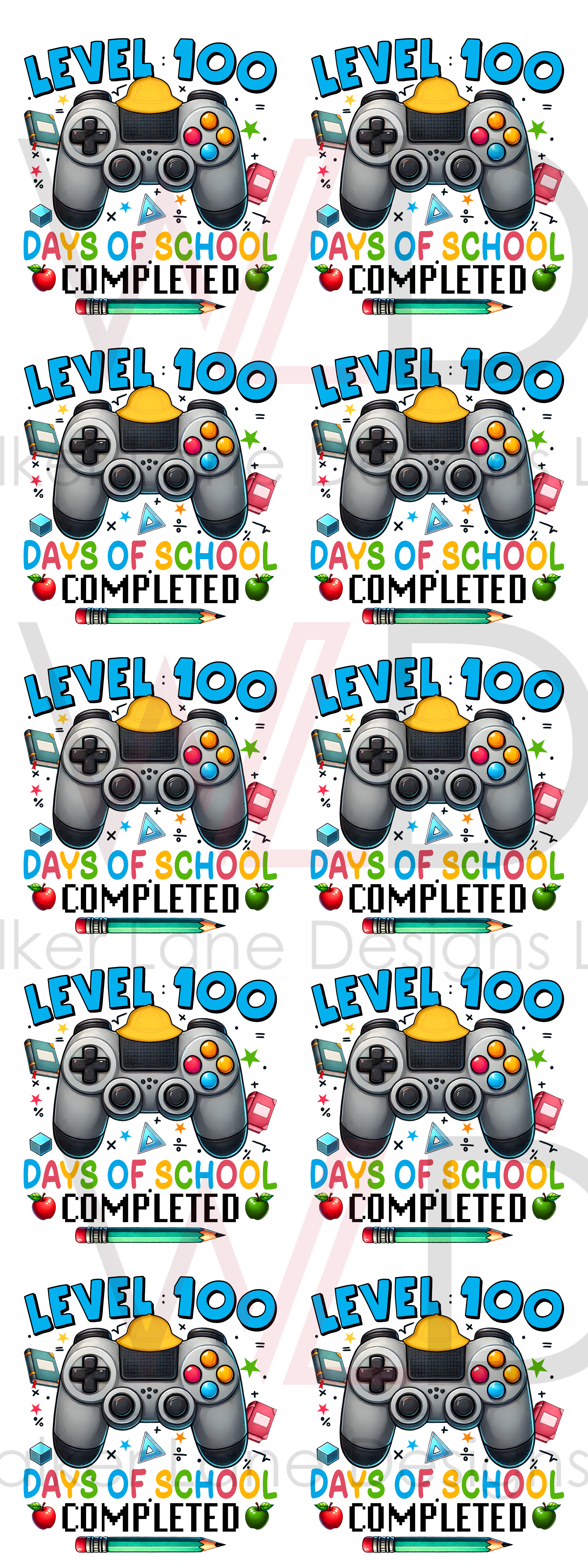 Level 100 Days of School