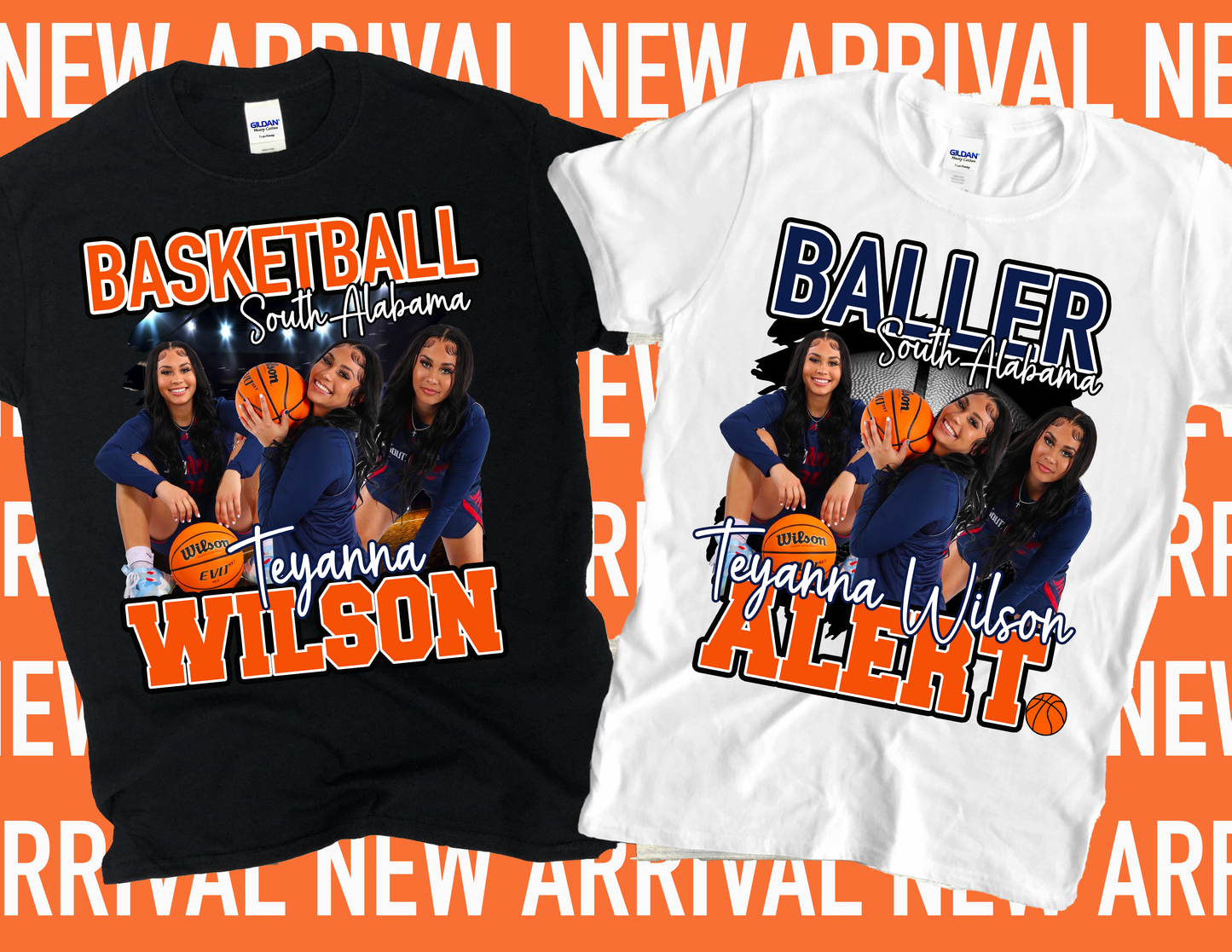 Baller Alert Personalized Basketball Shirt - Custom School Colors, Mascot & Player Name