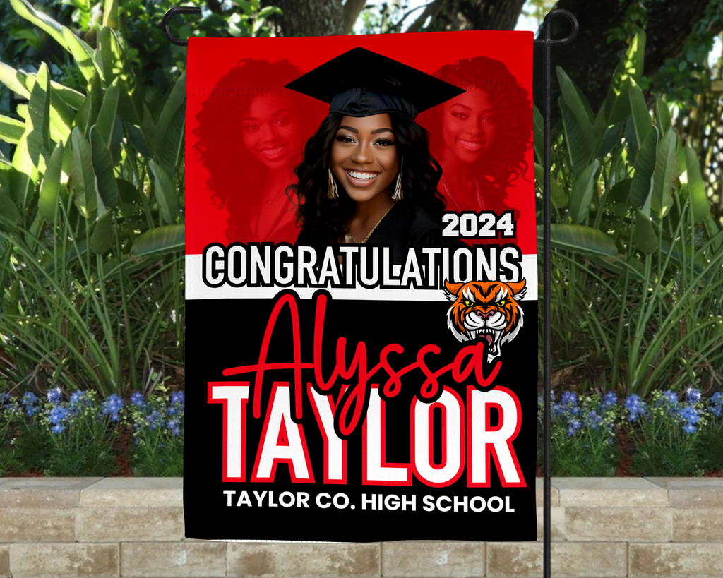 Graduation Yard Flag