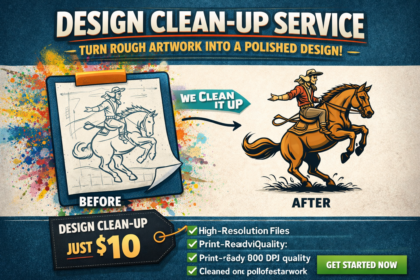 Design Clean-Up Service