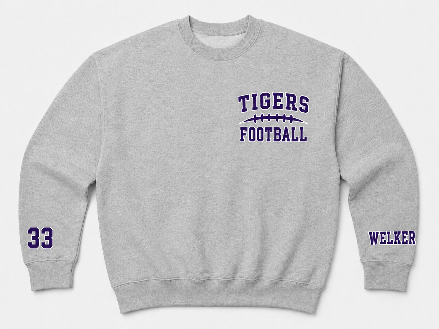 Custom School Spirit Shirt | Personalized Mascot, School Colors, Player Name & Number | Choose Your Front Chest Design