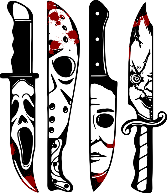 Bloody Knives – DTF Print