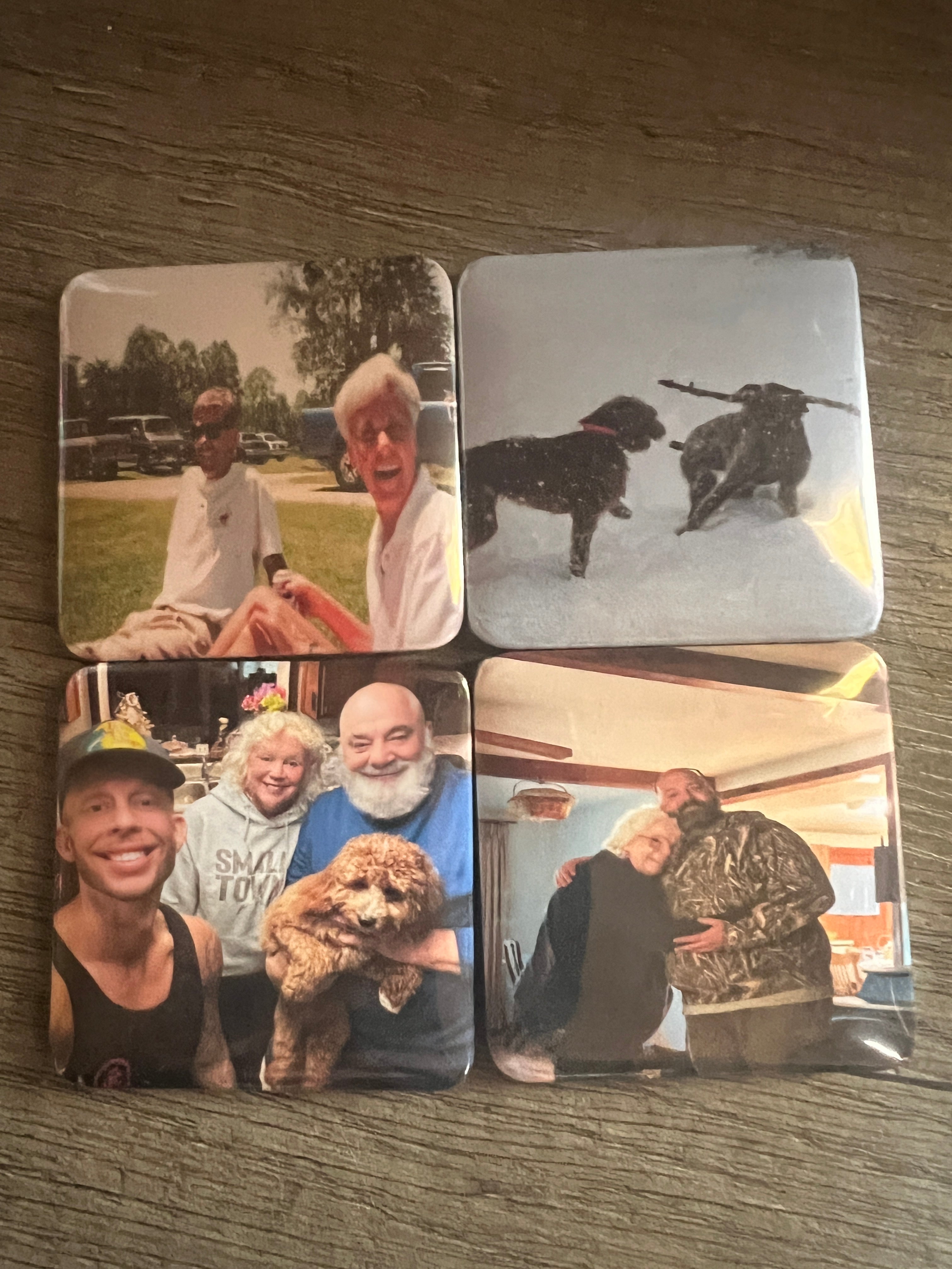 Custom 2x2 Photo Magnets – Personalized Keepsakes for Your Fridge