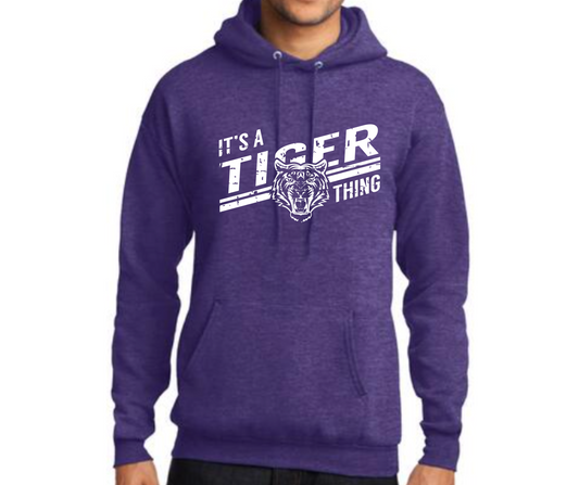 Its a tiger thing Vintage hoodie