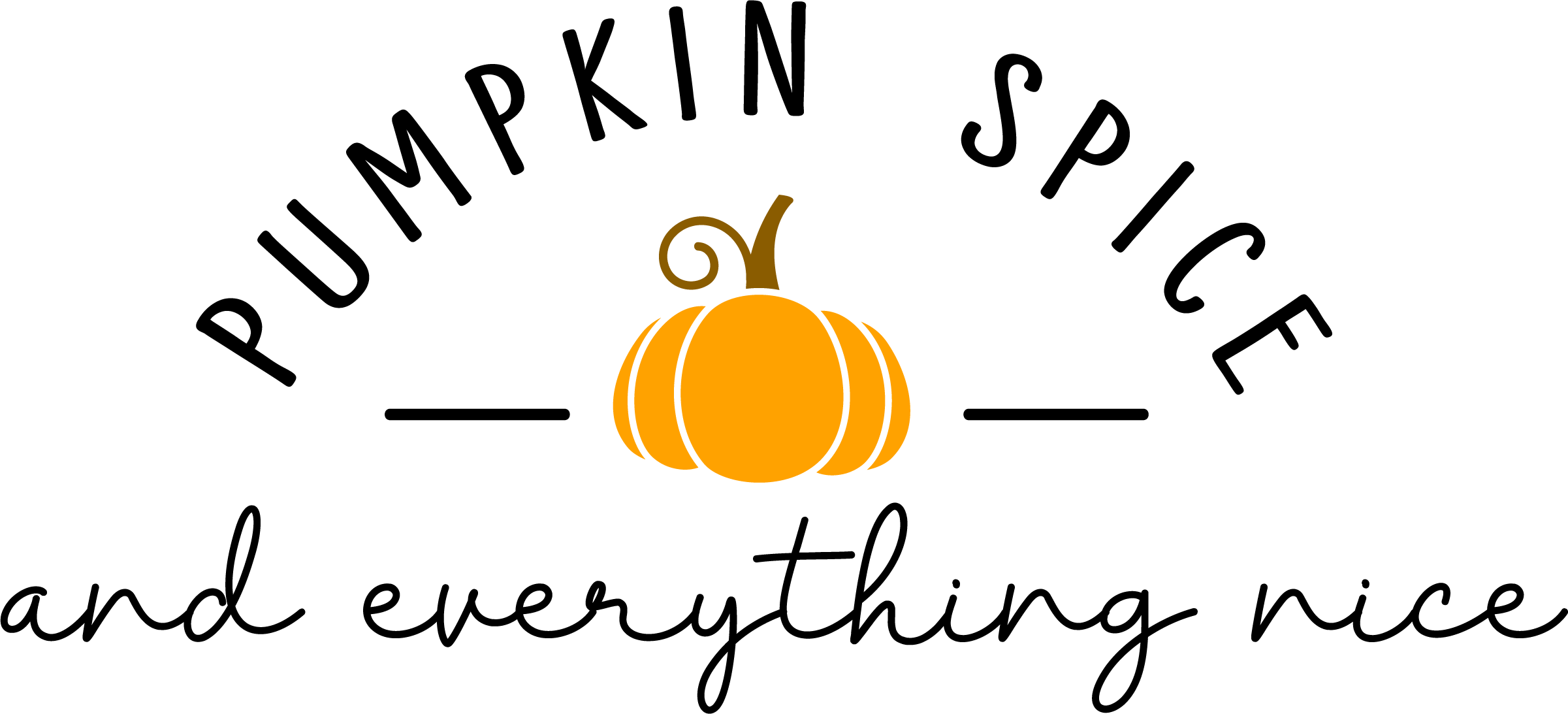 Pumpkin Spice DTF Transfer – Simple Autumn Graphic