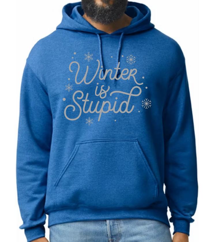 Winter is Stupid Hoodie