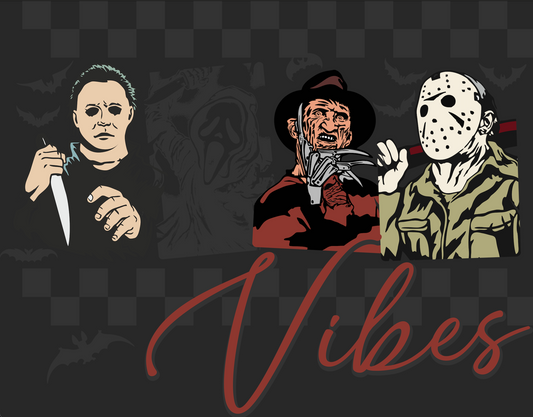 Horror Vibes – DTF Print