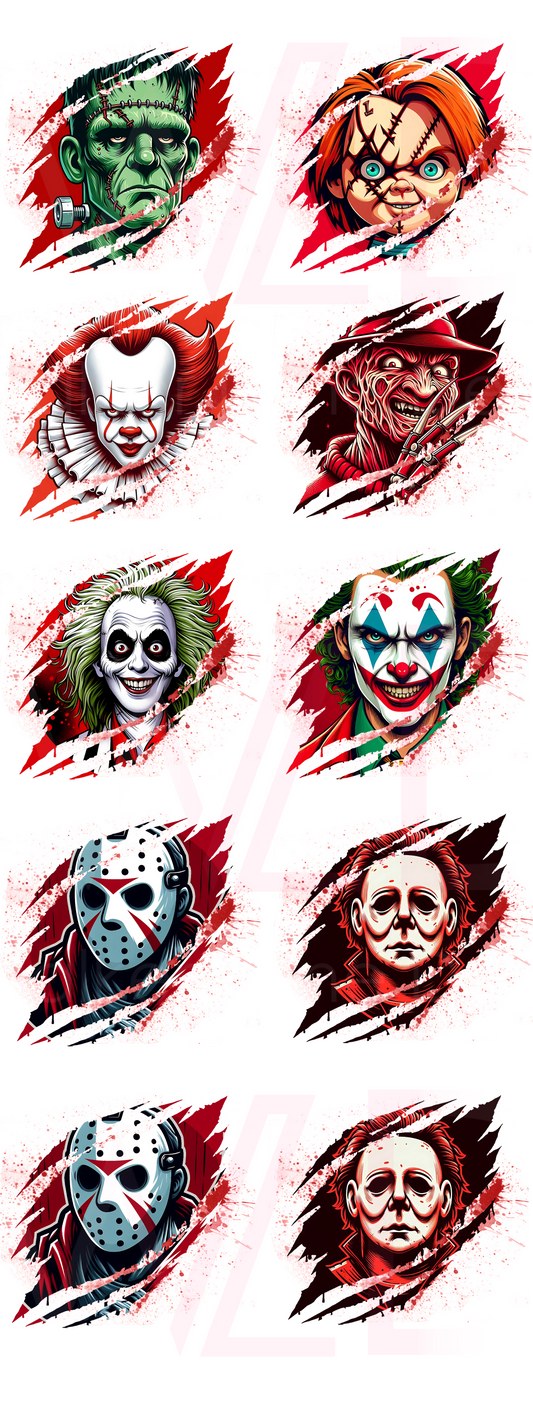 Horror Gang DTF Transfer Sheet – 22" x 60"